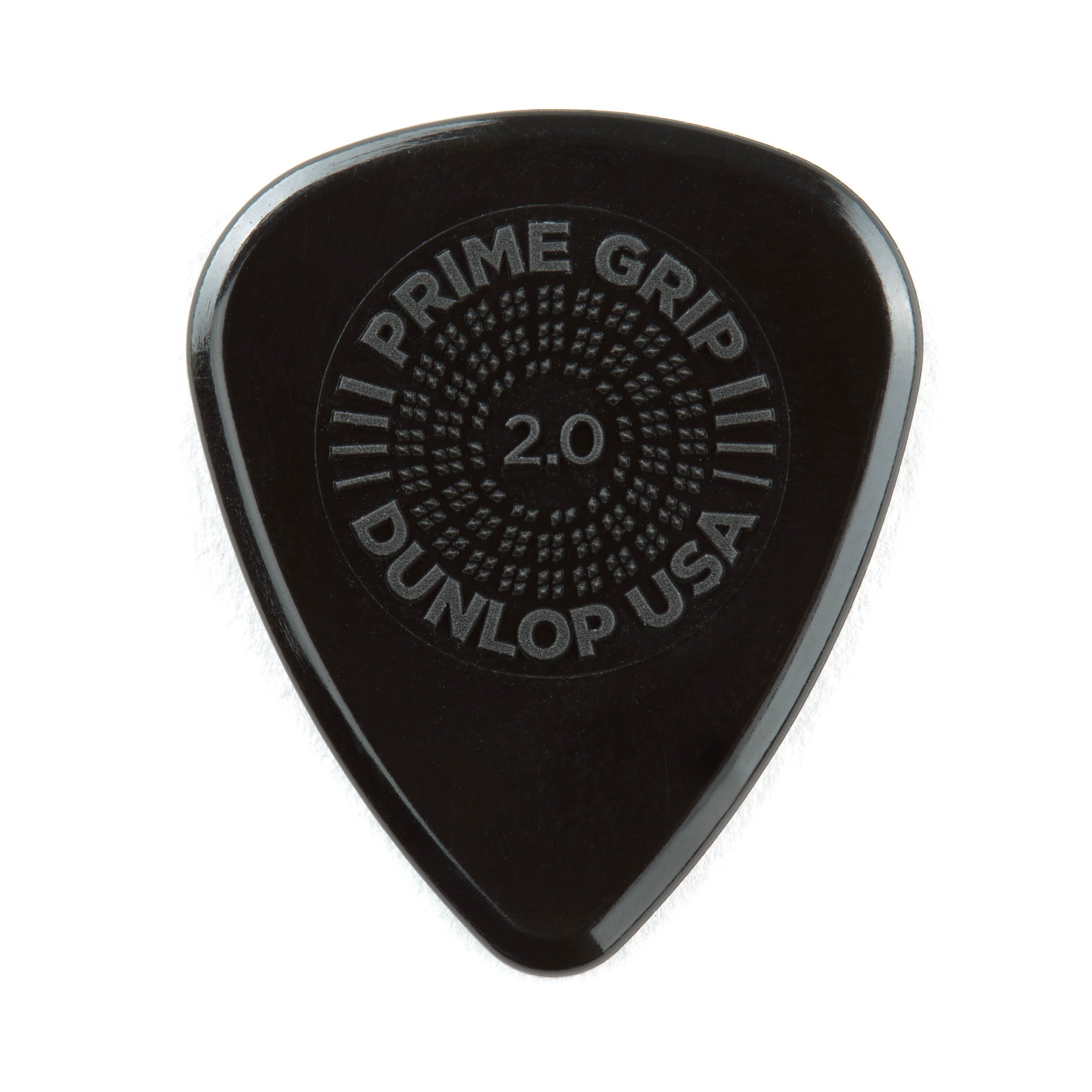 Jim Dunlop 450P1.14 Prime Grip Delrin 500 Picks, 2.00 mm, 72 bag