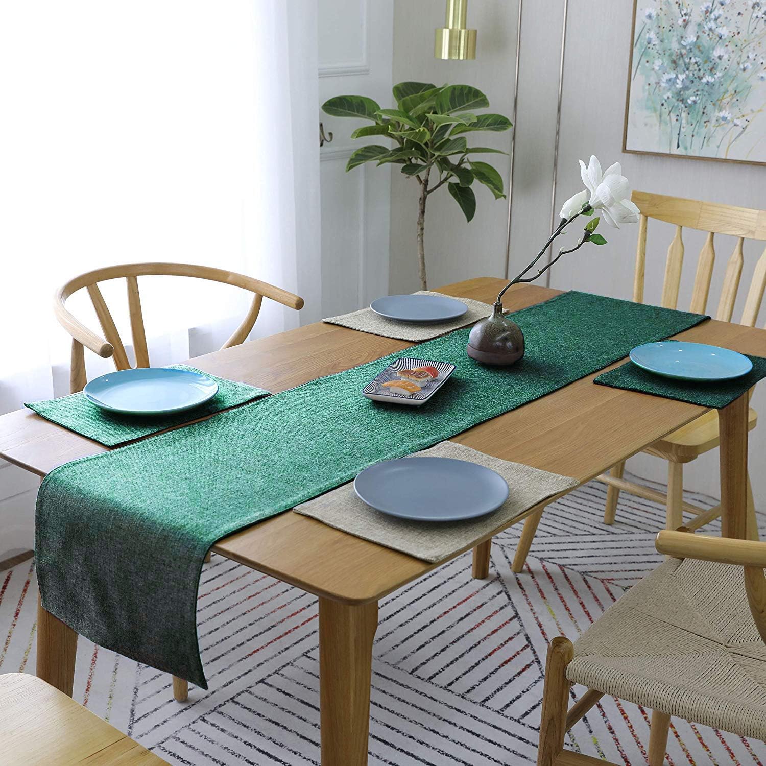 Buy Khooti Jute Table Runner Heat Resistant Dining Table Runner