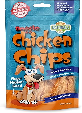 naturals doggie chicken chips