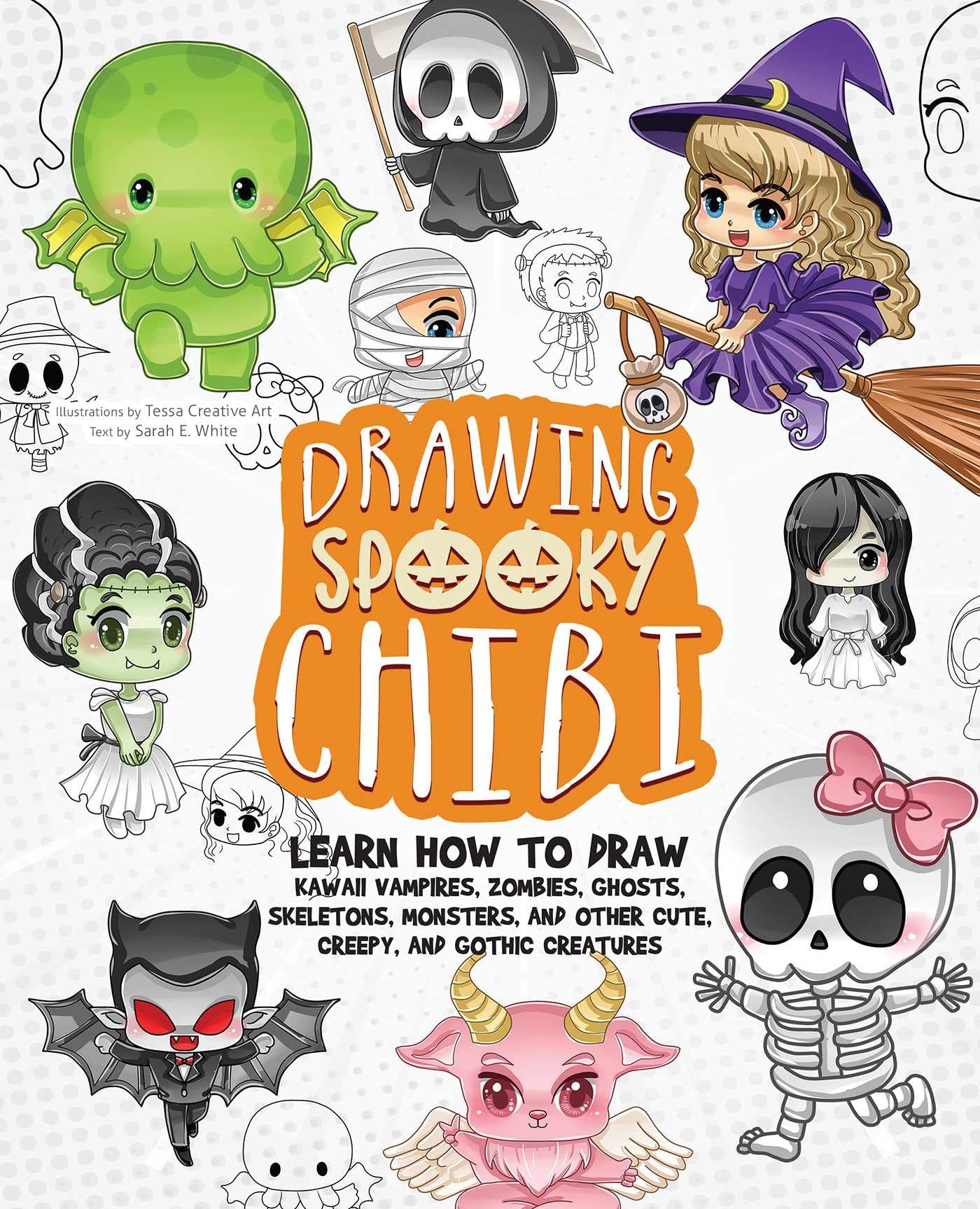 Drawing Spooky Chibi: Learn How to Draw Kawaii Vampires, Zombies, Ghosts, Skeletons, Monsters, and Other Cute, Creepy, and Gothic Creatures (How to Draw Books) Drawing Spooky Chibi: Learn How to Draw Kawaii Vampires, Zombies, Ghosts, Skeletons, Monsters, and Other Cute, Creepy, and Gothic Creatures (How to Draw Books) Paperback Kindle