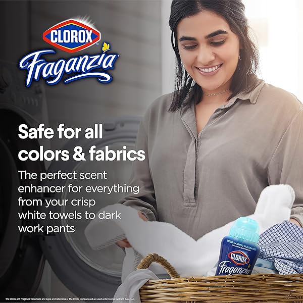 CLOROX™ FRAGANZIA™ IN-WASH SCENT BOOSTER CRYSTALS IN OCEAN SCENT, 18 OZ TWIN PACK | LAUNDRY SCENT BOOSTER CRYSTALS | IN-WASH SCENT BOOSTER FOR FRESH LAUNDRY IN OCEAN SCENT 18 OUNCE TWIN PACK, 36OZ