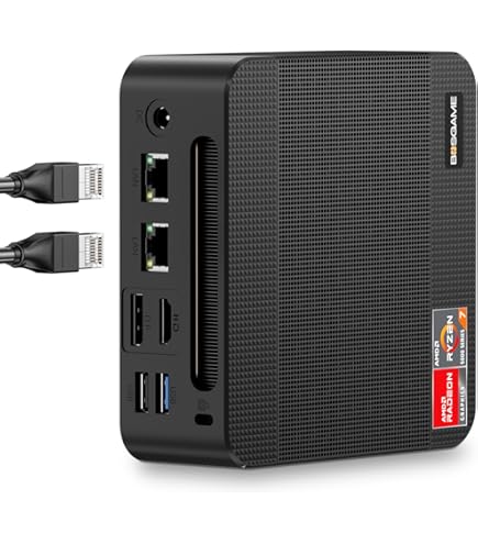 Beelink Ryzen 7 7735HS Mini PC para jogos SER6 MAX, Mini