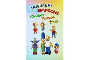 Amigurumi Simpsons Crochet Pattern Book