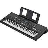 Yamaha PSR-E583, 61-Key Touch-Sensitive Portable Keyboard with Premium Sound, Music Rest and Power Adapter