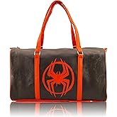 Stitch, Minnie, Mickey, Pooh, Harry Potter, or Jack Skellington 16" Leather Mini Travel Bag, Duffle Bag, Overnight Bag