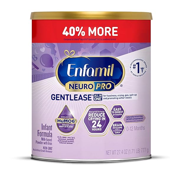 ENFAMIL NEUROPRO GENTLEASE FOR EASING FUSSINESS, CRYING, GAS,...