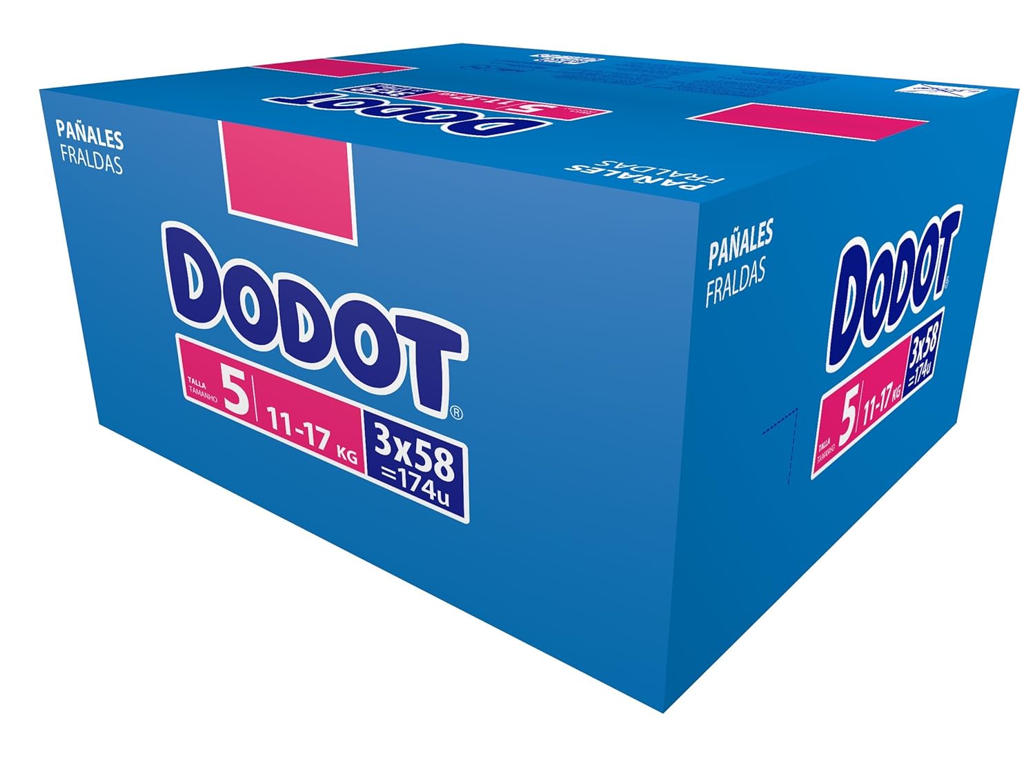 Dodot Pañales Talla  kg Paquete de x Pañales Total: Pañales