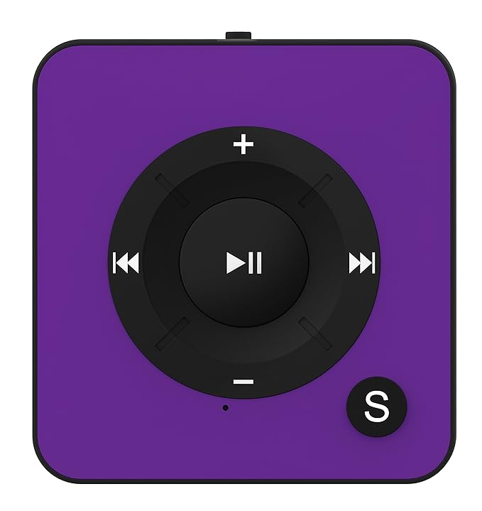 MP3-Player Made in Germany Royal BC05 – Clip, Sport, Fitness Player, 15 Stunden Wiedergabe, USB Kabel, microSD Kartenslot für