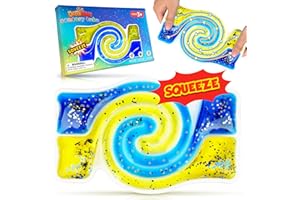 DEMILONG Autism Sensory Toys for Kids - Fidget Sensory Toys for Autistic Children Special Needs, Autism Sensory Products with Colorful Goo, Calm Toys for Kids - Stress Relief Party Favors Toy Age 3 -12