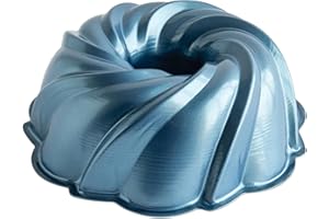 Nordic Ware Formed Swirl Bundt, 10 Cup, Twilight Blue