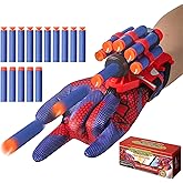 AIUAZA Shooting Toys, Children's Role-Playing launchers with Gloves, Wrist Firing Toy, Foam Blasters,Children's Dress up Toys for 6+Years Old