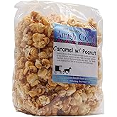 Amish Good Premium Caramel Popcorn with Peanuts * Real Butter and Coconut Oil in 12 oz Bag