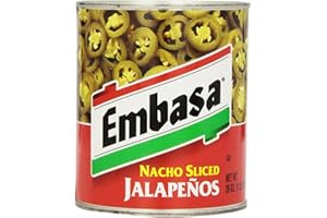 EMBASA Nacho Sliced Jalapeño Peppers, 26 Oz Can