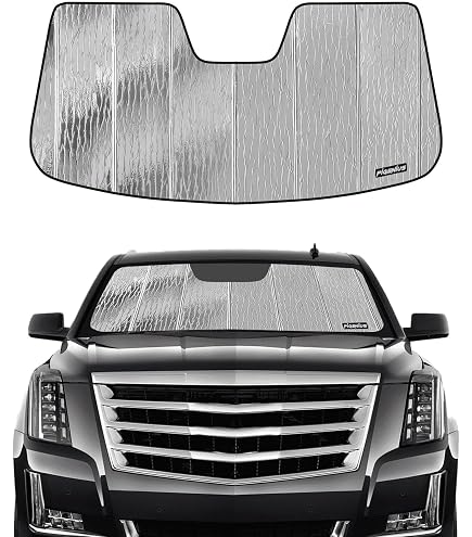 Pigenius Custom Fit Windshield Sun Shade For Cadillac CT4 (2020-2024) - 6-Layer UV Protection Sunshield