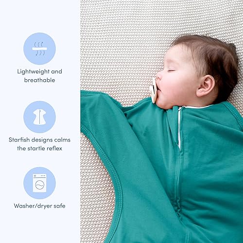 SleepingBaby Zipadee-Zip Transition Swaddle Cozy Baby Swaddle