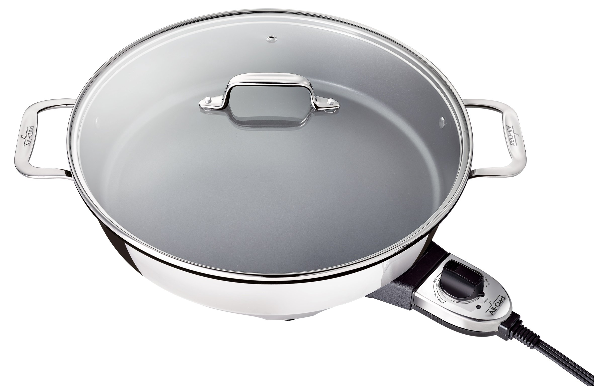 AllClad SK492 Electric Skillet with Adjustable Temperature Dial, 7