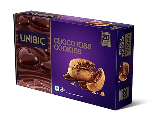 Unibic Cookies-Choco Kiss Cookies, 250g