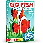 Go Fish Untamed Oceans &ndash; Card Game for Kids 4-8, Old Maid and Slap Jack