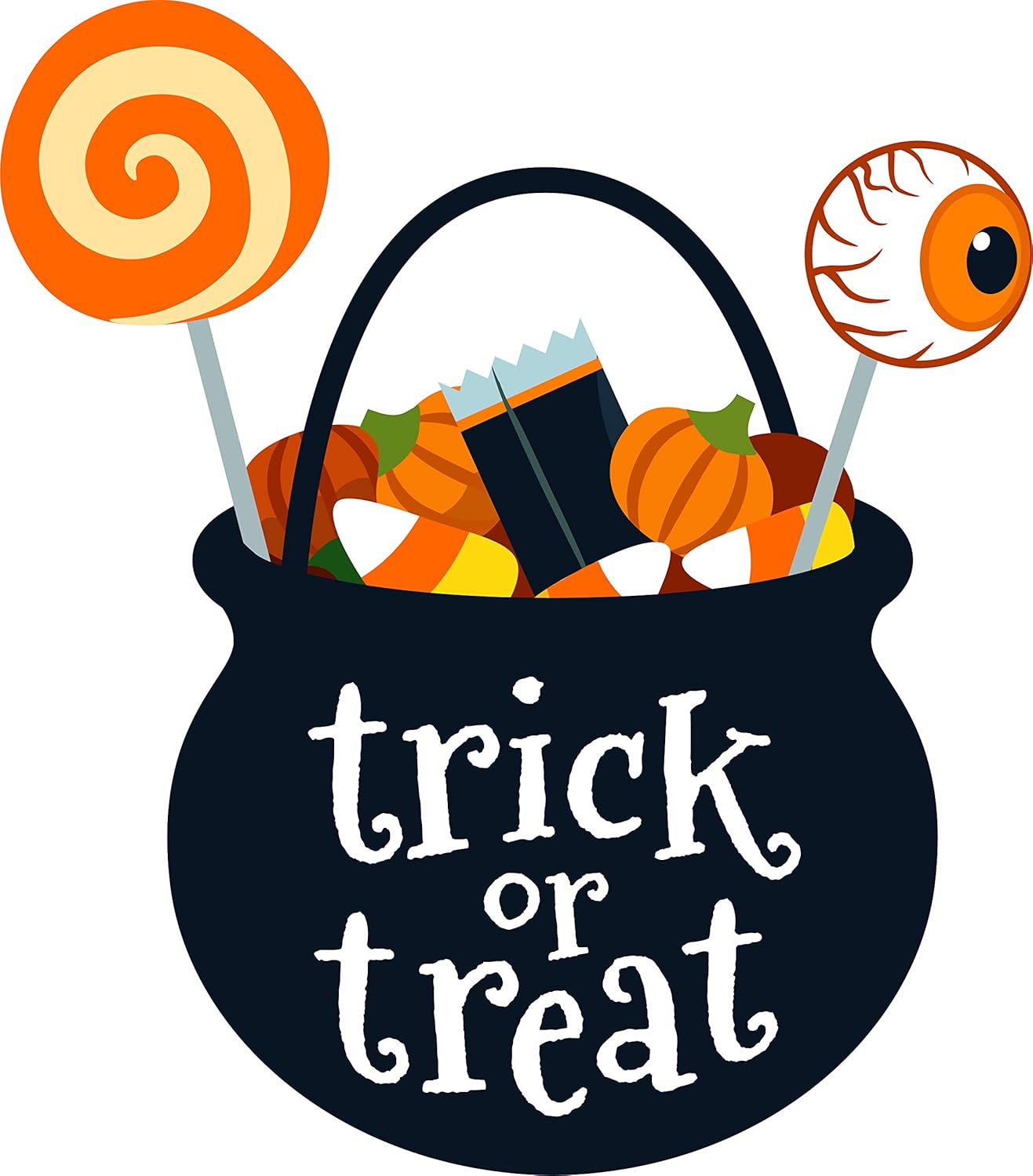 Amazon Com Fun Trick Or Treat Halloween Candy Basket Spooky