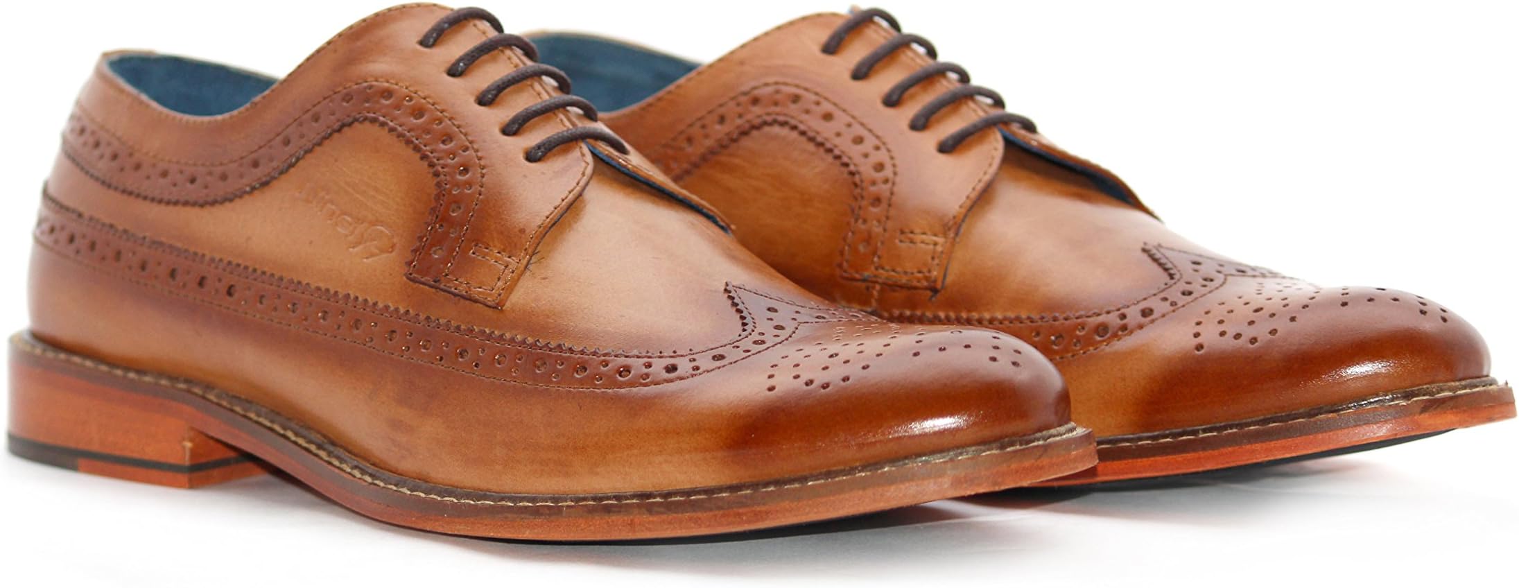 Ninety9steps Men's Fashion Leather Formal Elegance Lifestyle Lace Up Shoes
