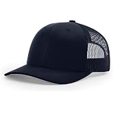 Richardson 112P Patterned Snapback Trucker Hat - Custom Leather Patch Hat | No Minimals | Volume Tiered Pricing