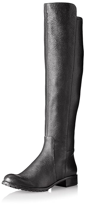 michael kors tall black boots
