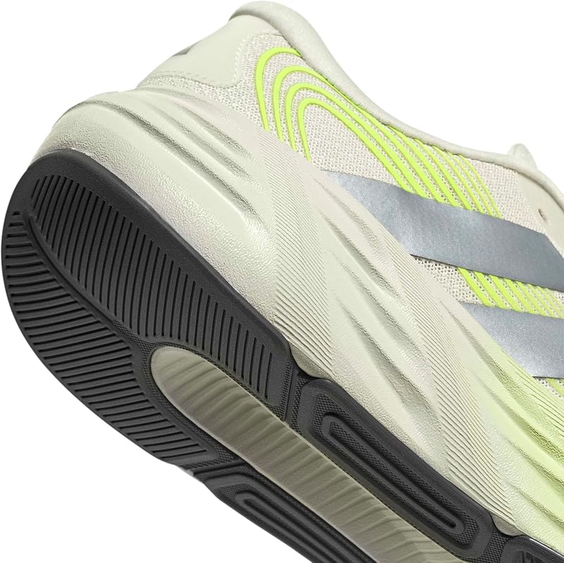 Sapatilhas de corrida Galaxy 8 masculinas, cor branca/cinzento cinzento/verde sinal, 42 EU