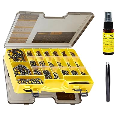 Buy Epdm And Nbr Rubber Sae O Ring Assortment Kit 21 Size 470 Pieces Oil And Water Seal O Ring Kit With Silicone Lubricant Tweezer Double Sided Box Automotive Gasket And Plumbing Faucet Leak