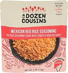 A Dozen Cousins, Sauce Rice Seasoning Mexican Red Rice, 4 Ounce