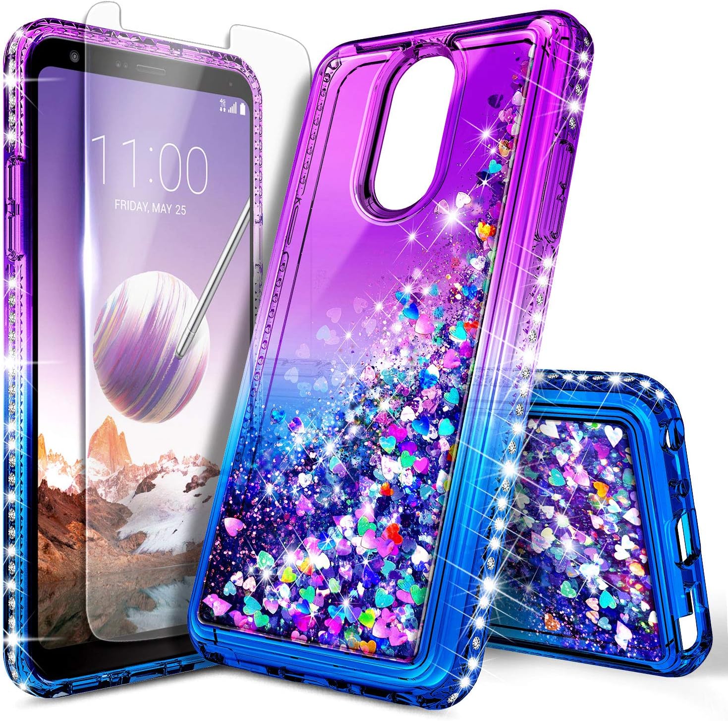 Best Liquid Floating Cell Phone Case For Lg Stylo 3