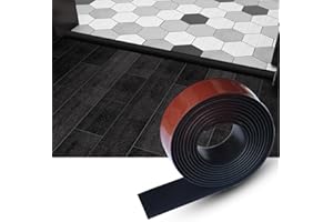 HJ HUAJ Floor/Door Flat Transition Strip & Self Adhesive Floor Vinyl Floor Edge Trim Laminate Floor Gap Covering Joining Strip