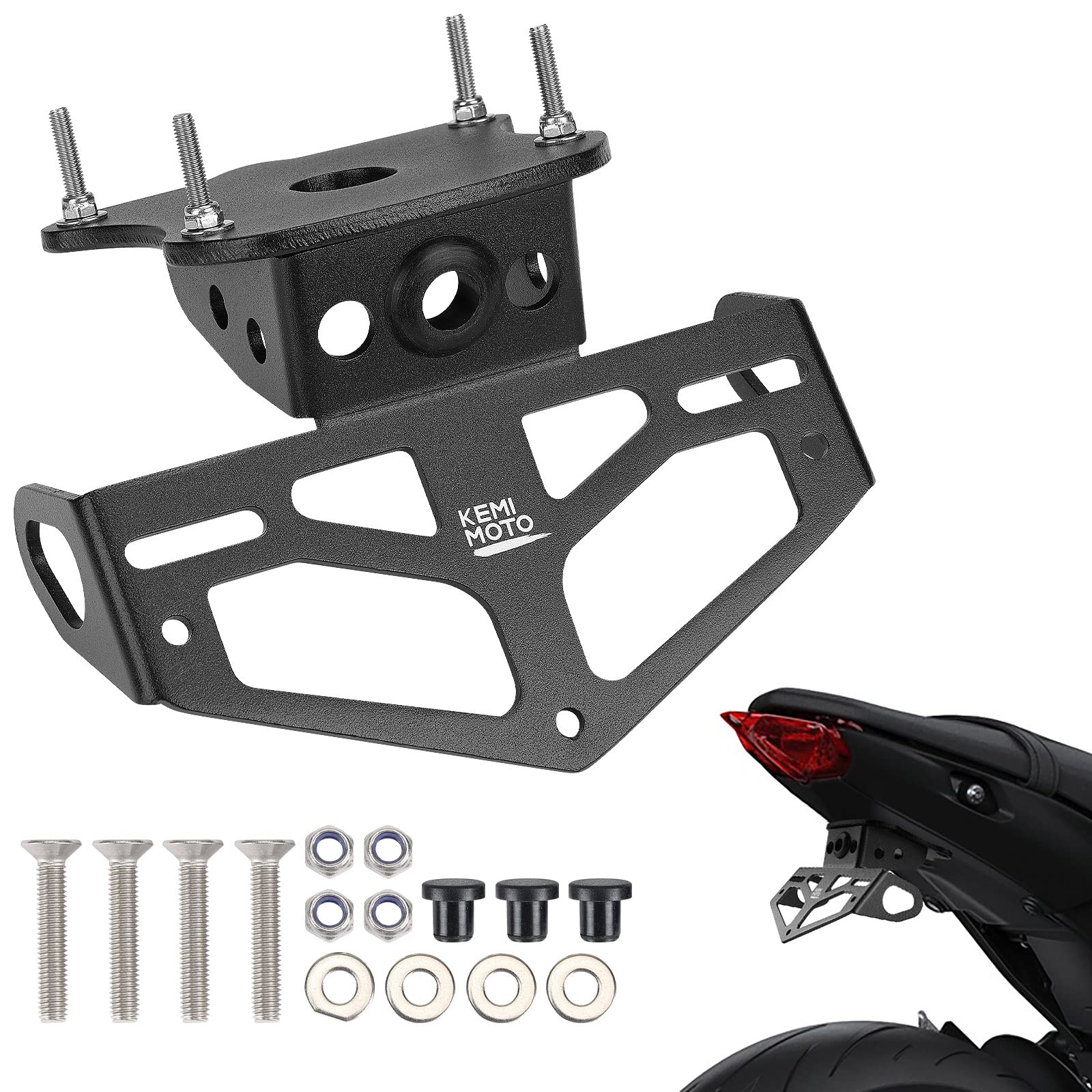 Kemimoto Motorcycle Fender Eliminator Compatible