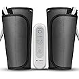 FIT KING Calf Massager for Circulation and Muscle Recovery, Air Compression Device for Calves, Relives Muscle Soreness and Swelling Pain, Helpful for Edema and RLS