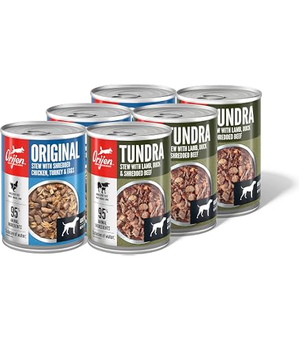 ORIJEN Wet Dog Food Variety Pack Original Chicken Recipes 12.8oz
