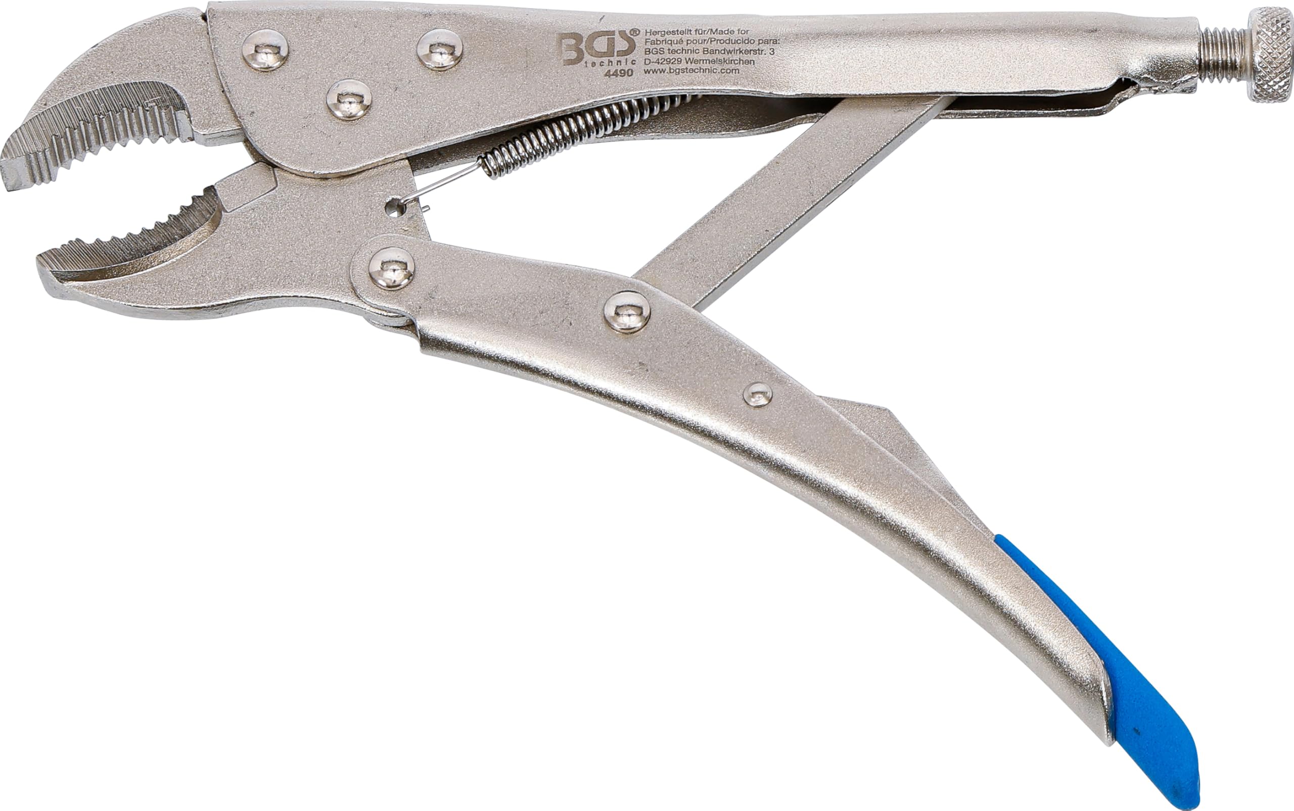 BGS 4490 | Locking Grip Pliers | with Vinyl Release Lever | 225 mm