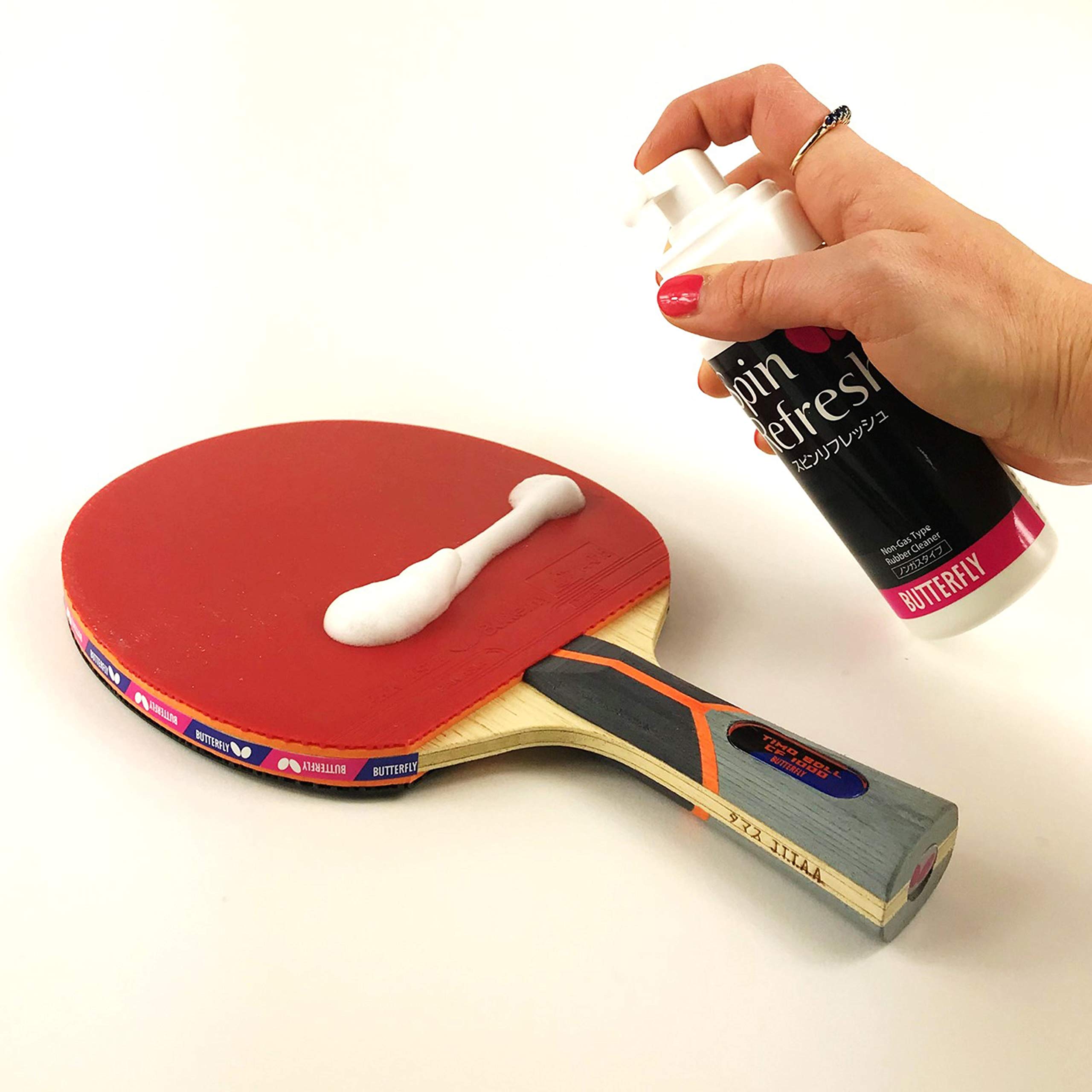 Butterfly Table Tennis Racket Care Kit Includes 1 Ping Pong Paddle Cleaner + 1 Table Tennis