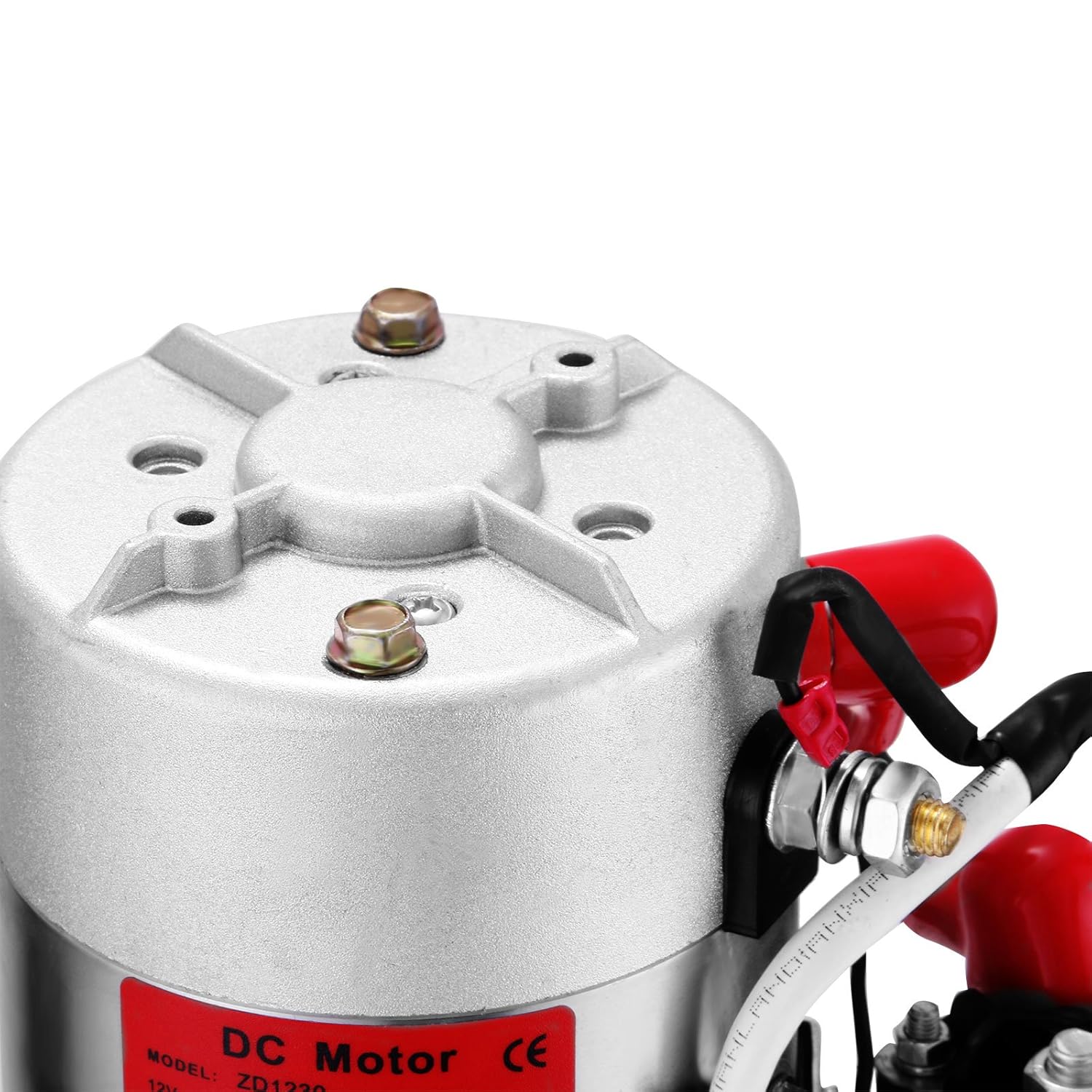 VEVOR Hydraulic Pump 4 Quart Single Acting Hydraulic Power Unit 12V DC Plastic Tank Hydraulic