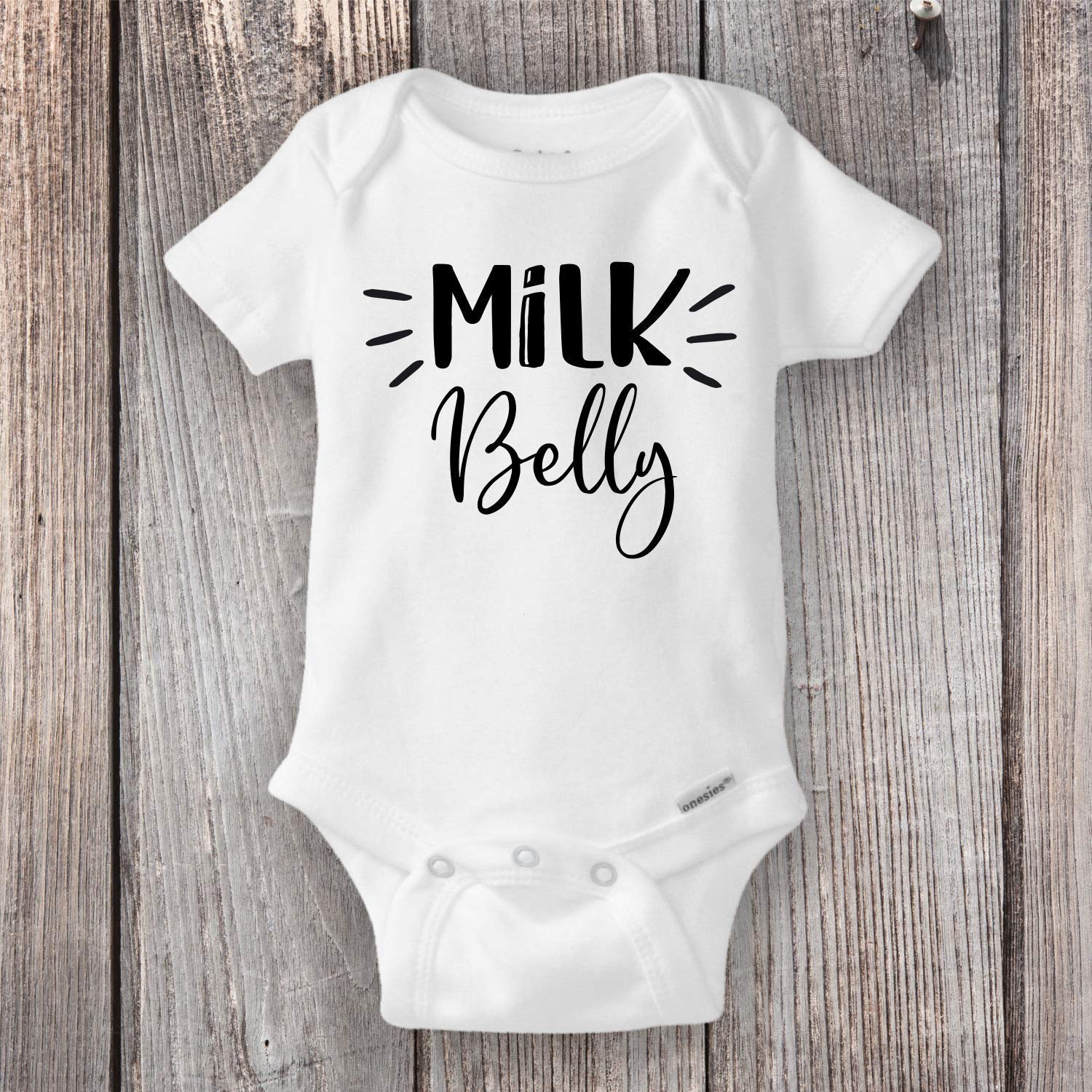 milk baby clothes