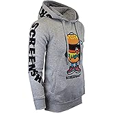 SCREENSHOT Mens Urban Hip Hop Premium Fleece Hoodie - Modern Pullover NYC Street Fashion Urbanwear Hooded Sweatshirt
