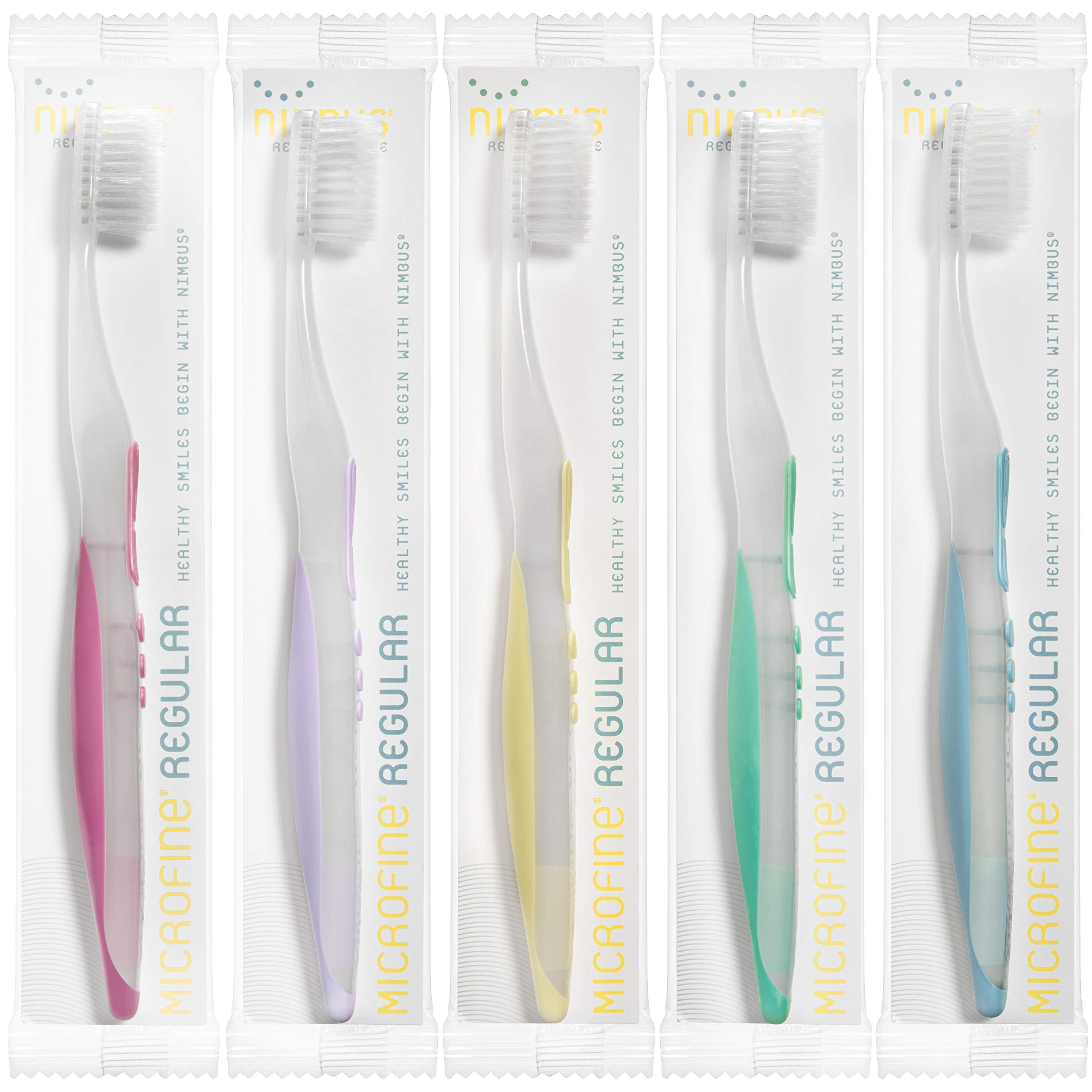 Nimbus Extra Soft Toothbrushes (Regular Size Head), Periodontist Design