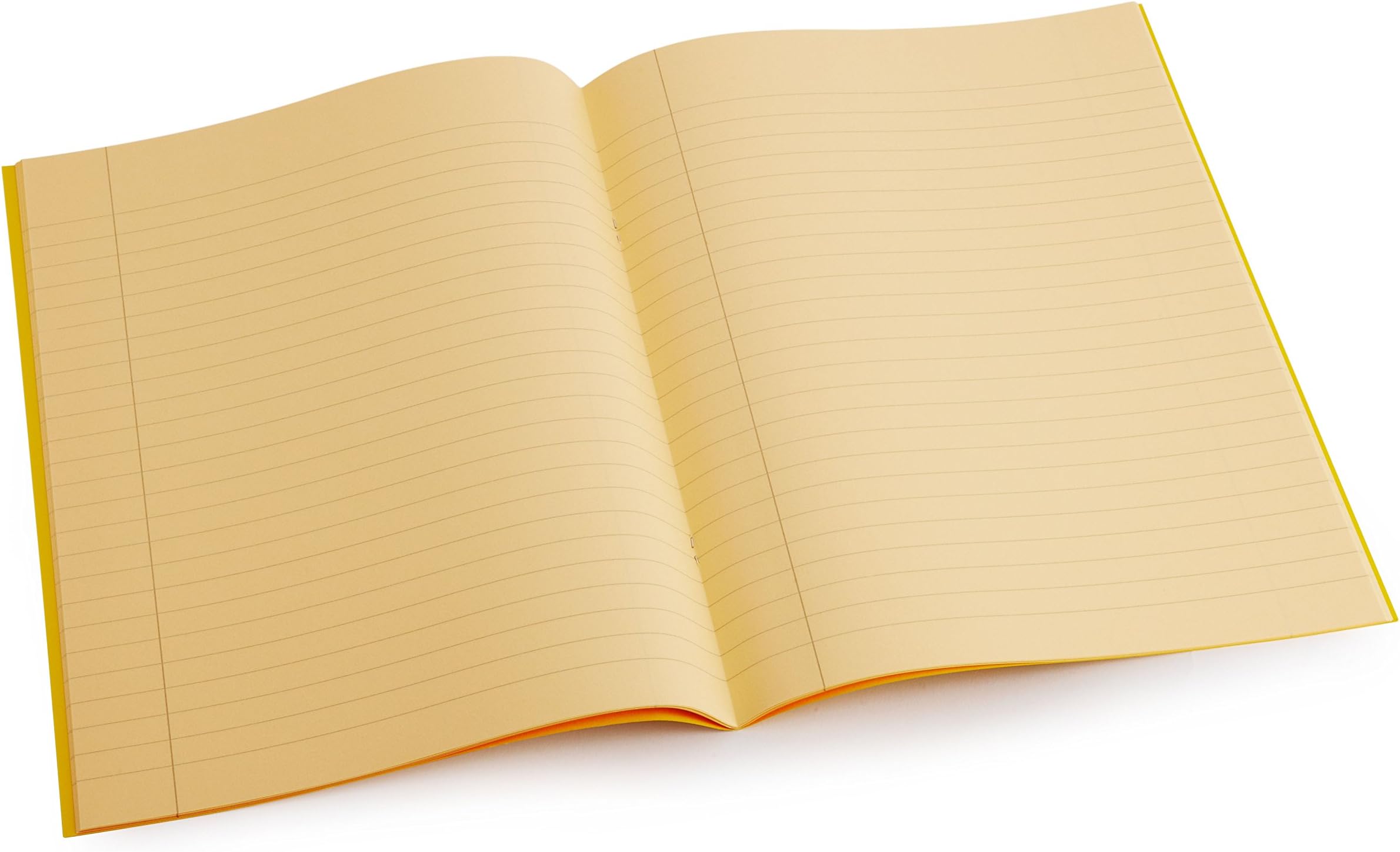 Dyslexia Tinted Exercise Books - A4-10mm lined with margin - Orange (10 Pack)