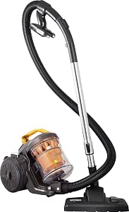 Solac Multiclonic-Aspirador multiciclónico (800 W, Filtro HEPA, 2 cepillos,  Capacidad 3 litros, accessorios), Naranja y Negro : Amazon.es: Hogar y  cocina
