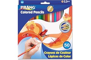 Colored Woodcase Pencils, 3.3 Mm, 50 Assorted Colors/Set, Total 3 Sets