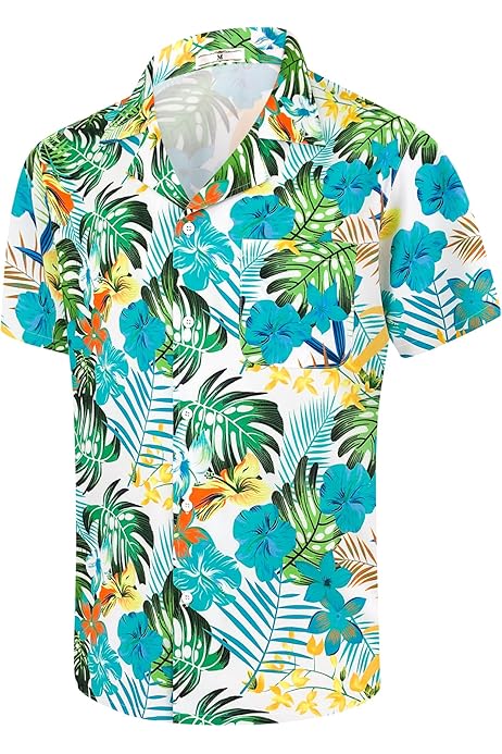 Hawaiian Shirt Men Hawaiian Shirt For Men Funny Gradient Color