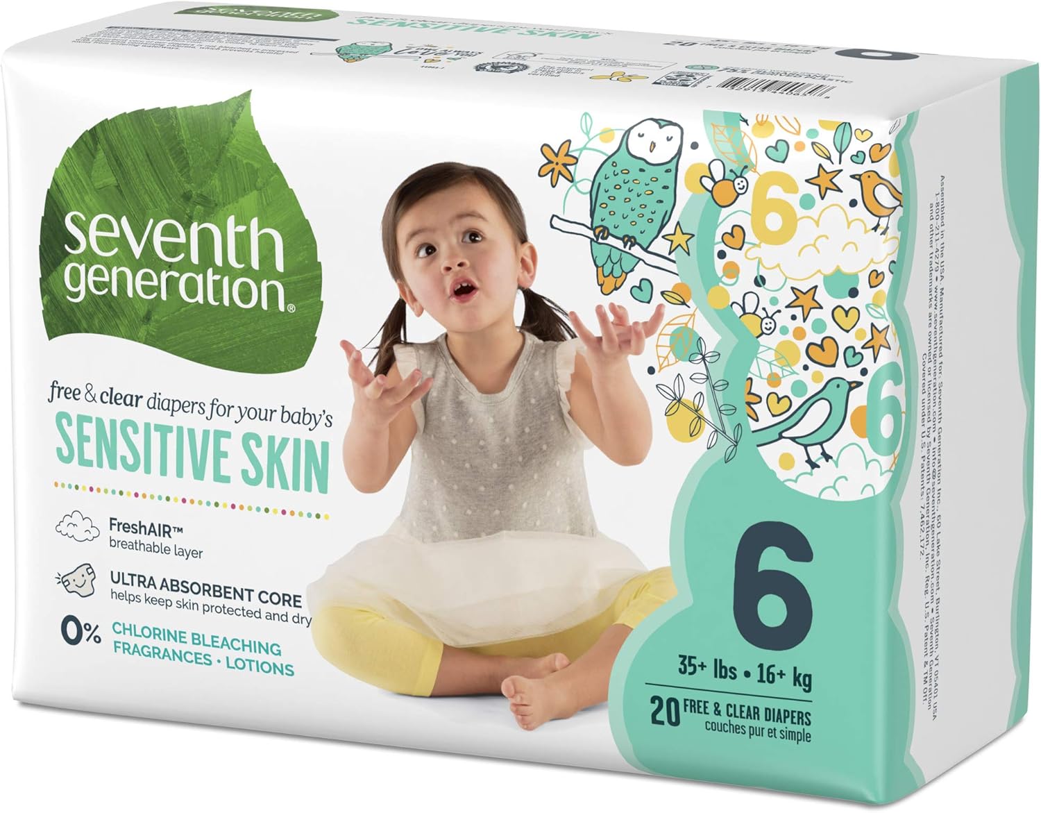 cheap diapers size 6