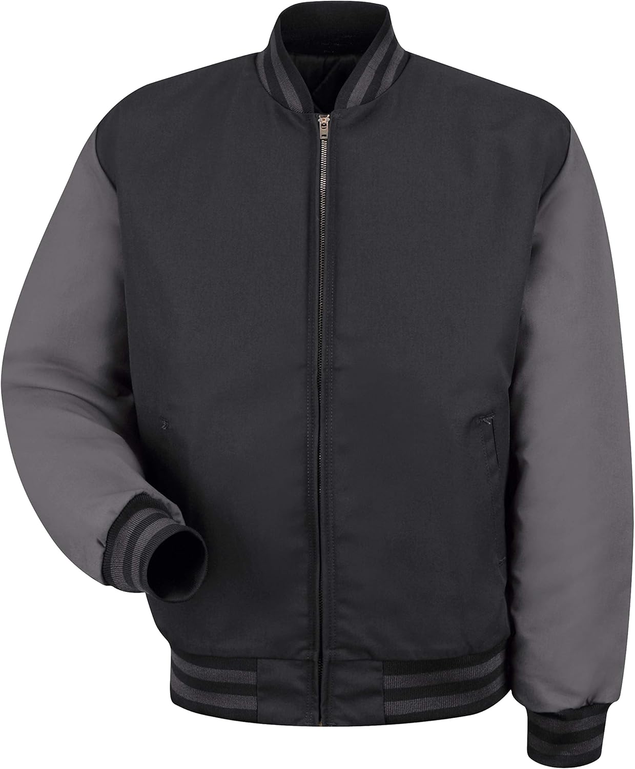 Red Kap Men's Duo Tone Team Jacket: Clothing