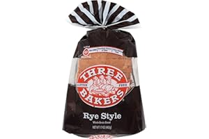 Three Bakers Rye Style Sliced Bread, Gluten Free, 19 oz