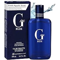 PB ParfumsBelcam G Eau Blue Eau de Toilette Spray – Men’s Cologne, Long-Lasting Summer Fragrance for Men and Teen Boys, Perfu