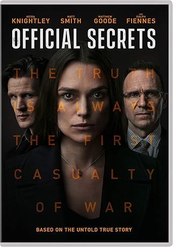 Official Secrets (DVD) [2019]