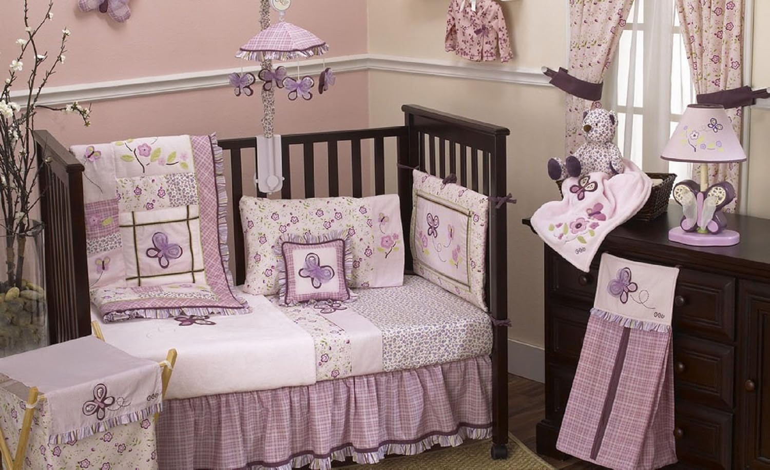 cocalo sugar plum crib bedding set